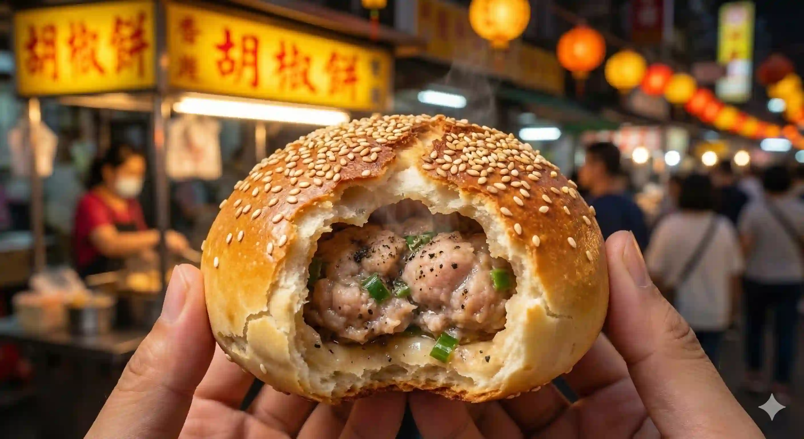 Black Pepper Pork Bun - 胡椒餅